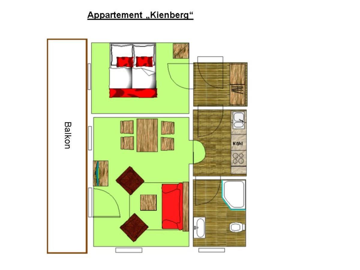 Ahorn-Appartements - Chiemgau Karte Inzell Exterior foto